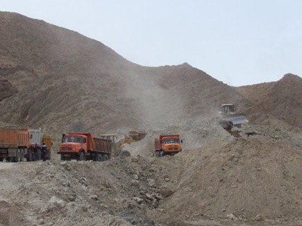 افتتاح معادن شرکت سیمان باقران