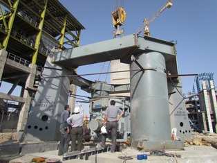 نصب موتورهای رول اسکرین سنگ شکن و نصب گیربکس آسیاب سیمان جنوبی