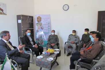 تجلیل از پرسنل و محیط بانان اداره حفاظت محیط زیست شهرستان درمیان