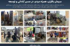 خلاصه گزارش پایگاه مقاومت بسیج شهید برونسی کارخانه سیمان باقران